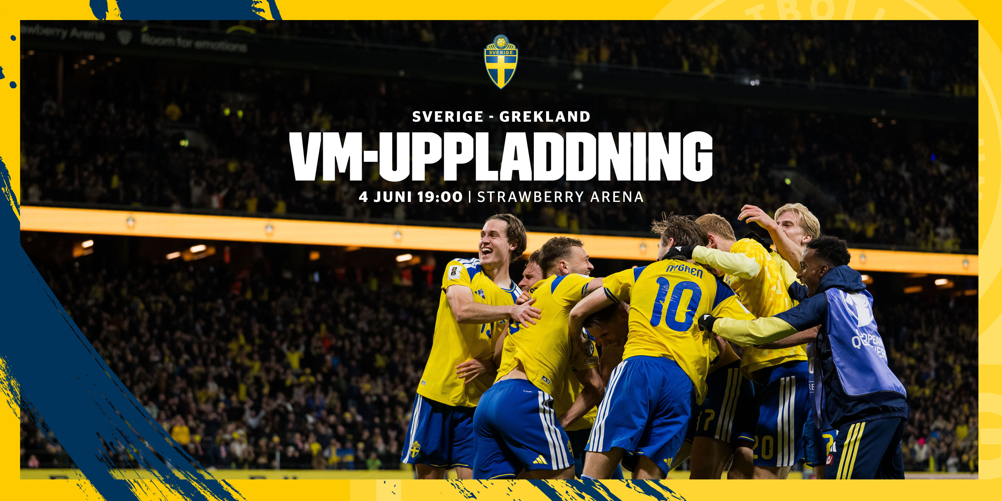 Sweden vs Greece - World Cup Warm-up