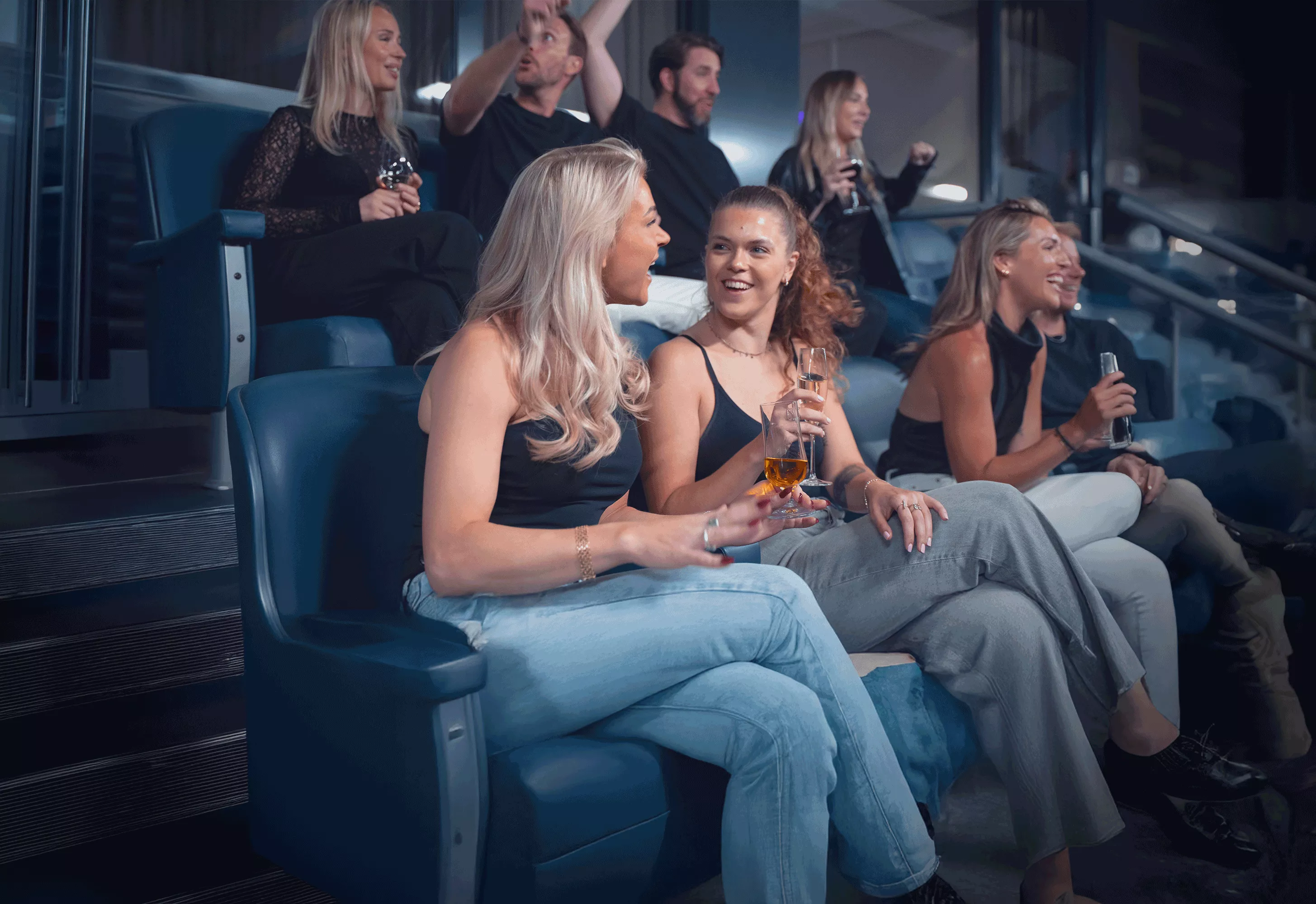 Private and&nbsp;exclusive&nbsp;— opposite&nbsp; the stage