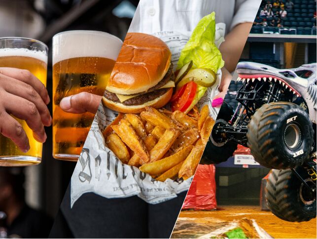 Premium Burgers & beer bucket!