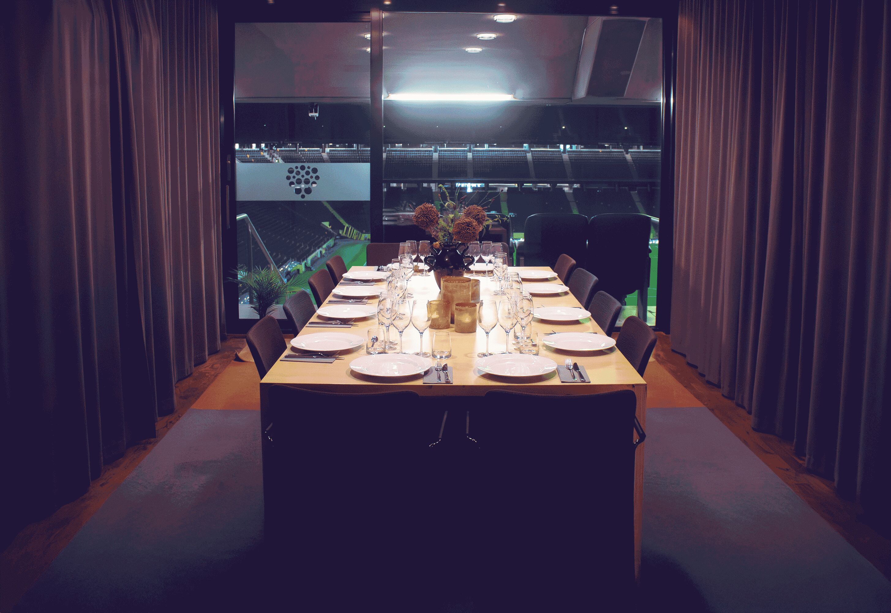 Privat loge - Långsida